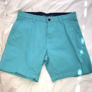 Crown & Ivy Turquoise Shorts
